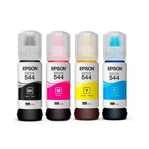 KIT DE TINTA EPSON 544, ORIGINAL DE EPSON. T544420-AL (JUEGO DE 4 COLORES)