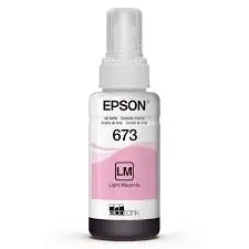 TINTA ORIGINAL EPSON T673 PARA IMPRESORA ECOTANK L800, L805, L810, L850, L1800.